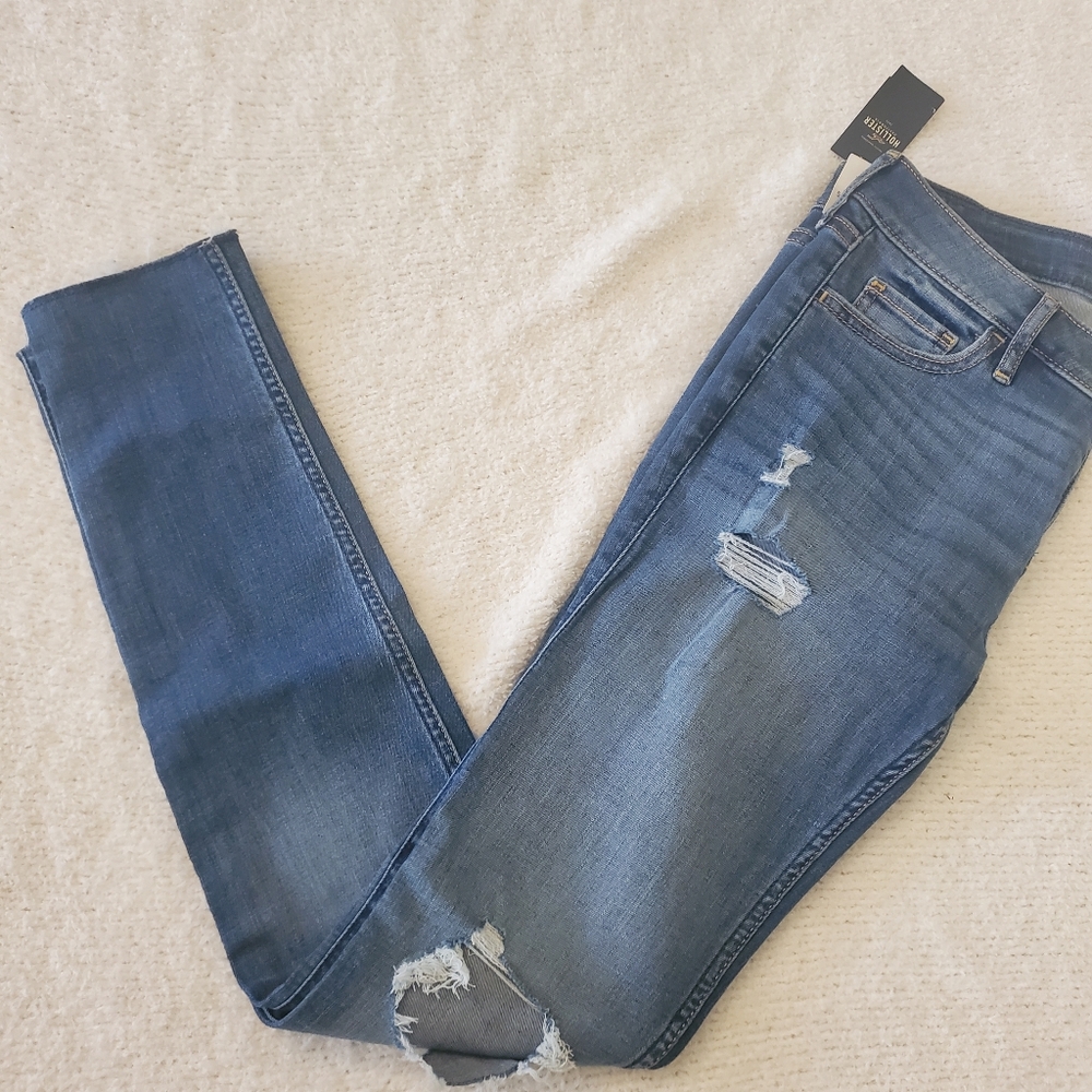 New hollister skinny jeans